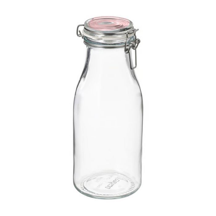 Bouteille d’Eau en Verre avec Couvercle à Clip 1L (83079)