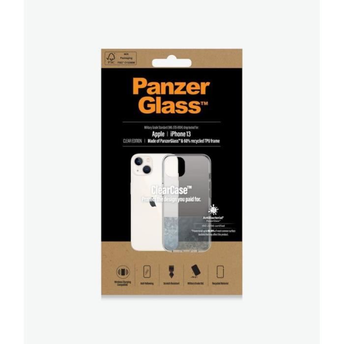 PanzerGlass CLEARCASE iPhone 2021 6.1IN AB ACCS - 0313