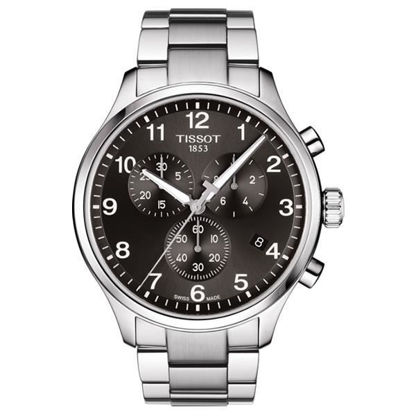 Montre Tissot Chrono XL Classic Blacksteel - T116.617.11.057.01 - Quartz - Etanche 10 Atm - Verre Saphir