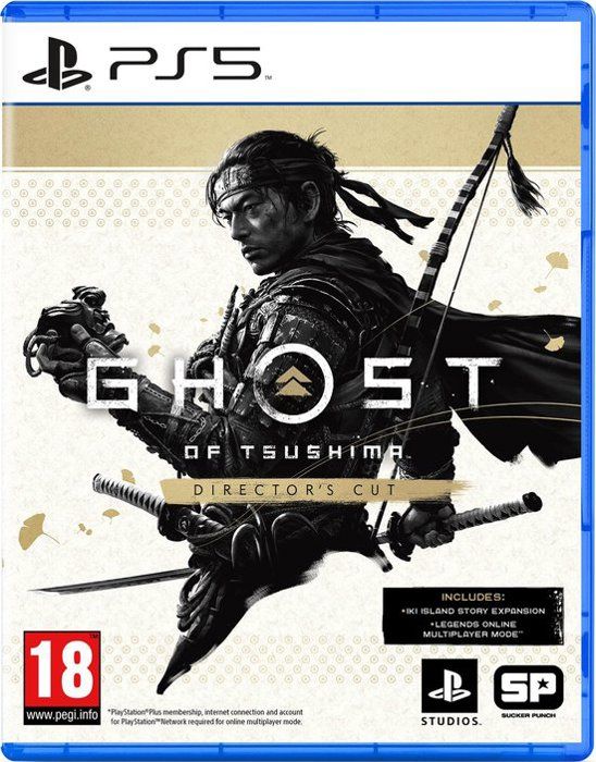 Sony Ghost of Tsushima Director’s Cut PS5 spel Blu-Ray, Action, PEGI 16