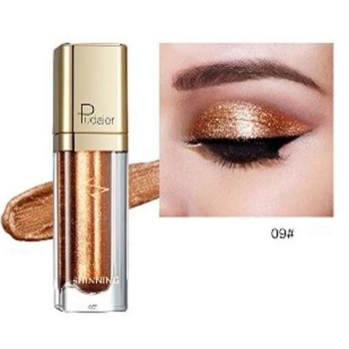 Pudaier Fard à Paupières Gittering Liquid Eyeshadow Shinning Stars 09 - 4.5g