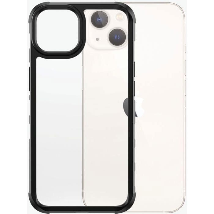 PanzerGlass SilverBullet ClearCase for iPhone 13 Black, AB