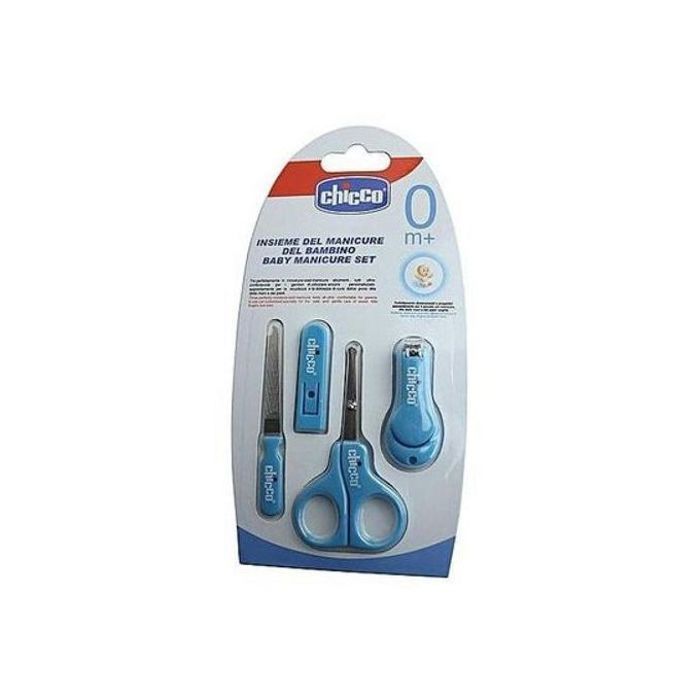 Chicco Kit Soin de santé pour Bébé Manucure Bébé Chicco- Bleu