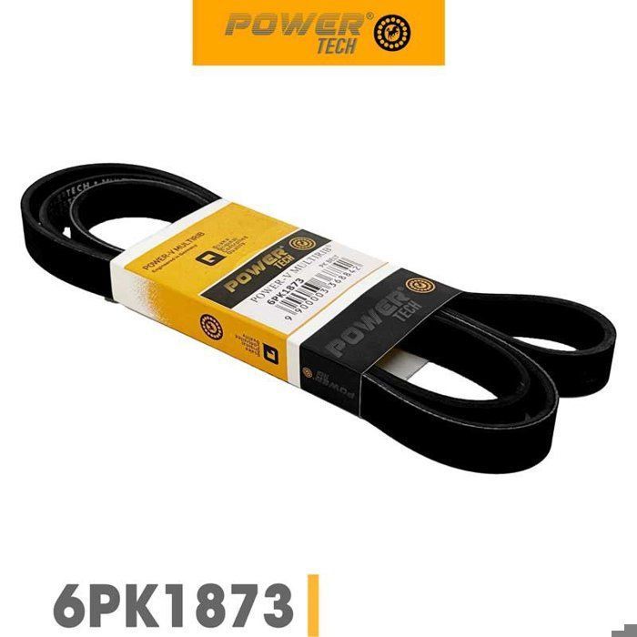 POWERTECH 6PK1873 – COURROIE TRAPEZOIDALE A NERVURES (POLY-V)
