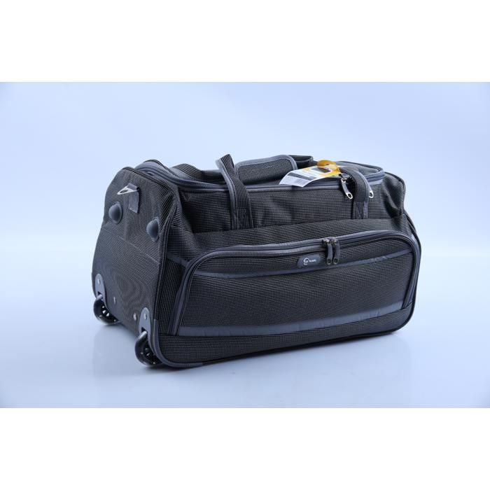 Sac à roulettes - GENERIC - 50 cm - Gris foncé - Zippée - Mixte