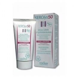 Soin Kératolytique - Lysaskin - Xerolys-50 - 40ml - Sans Parabène - Pour Tous Types de Peau