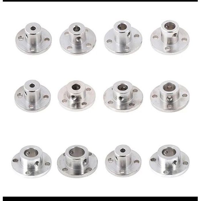 AGATRONIC Guide moteur de couplage &agrave; bride rigide 3MM 4MM 5MM 6MM 6.35MM 8MM 10MM
