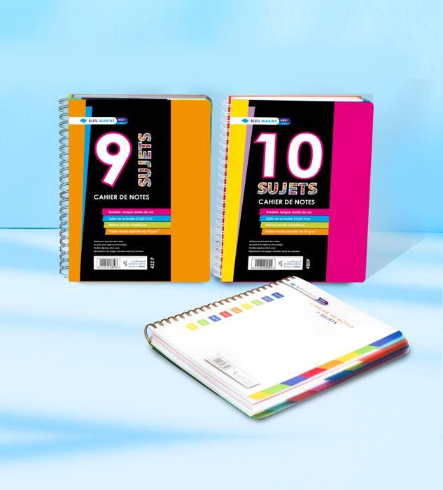 CAHIER UNIVERSTE 8SUJETS