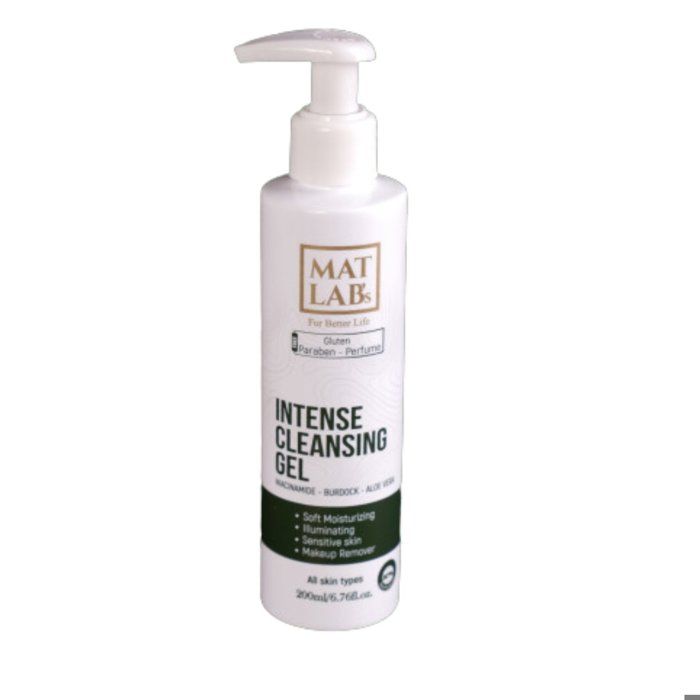 GEL NETTOYANT INTENSE 200 ML - MATLAB's - Tout type de peau