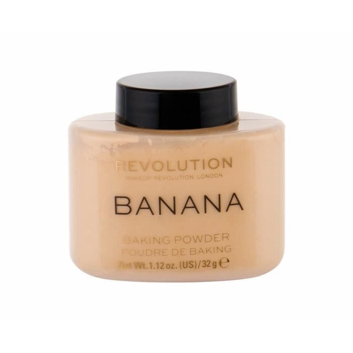 Poudre - Makeup Revolution London - 32g - Banane - Végétalien - Tous types de peau