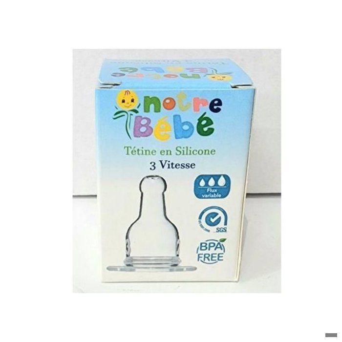 TETINE SILICONE  3 VITESSES