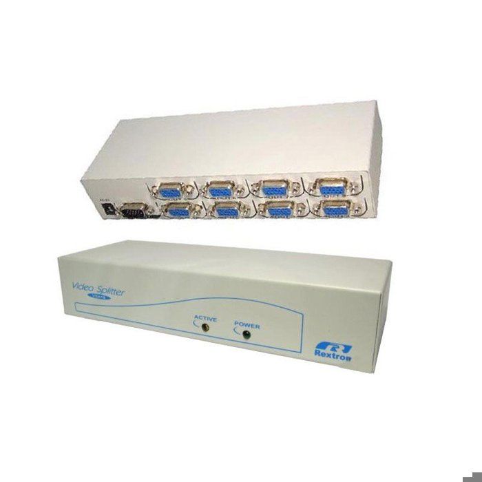 Commutateur REXTRON VGA 1 X Entrée/ 8 Sortis (TC74)