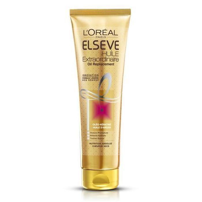 Huile - L'ORÉAL - Elsève - 300 ml - Nourrit - Répare - Discipline les frisottis