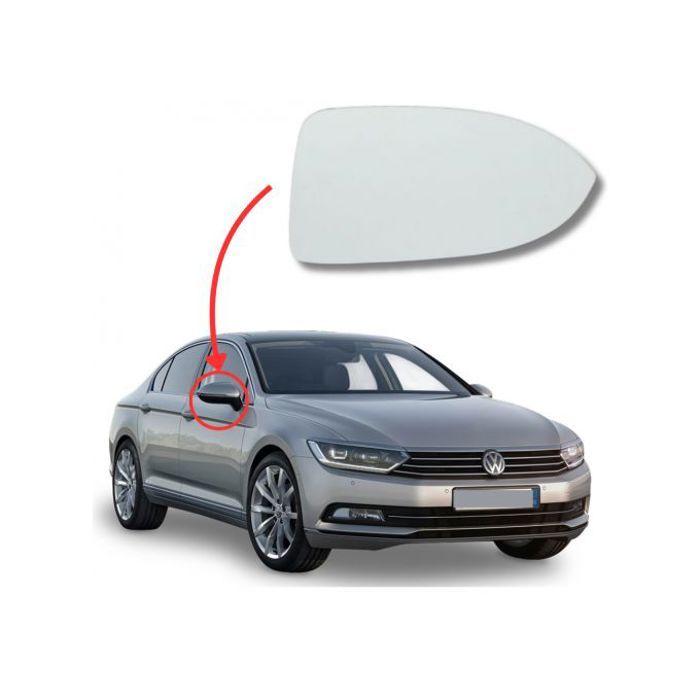 Verre Retroviseur droit Volkswagen Passat (B8)
