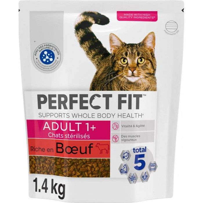 Perfect Fit ADULT 1+ CHATS STERILISES 1,4KG