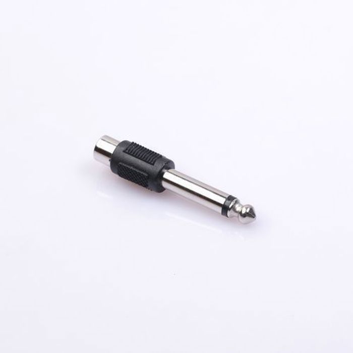 Adaptateur Audio - Non spécifié - 1/4 6.35mm - Femelle vers Mâle - Faible perte de signal - Blindage interne
