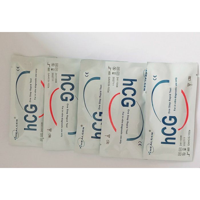 TESTE DE GROSSESSE RAPIDE Hcg PACK de (5pièces)