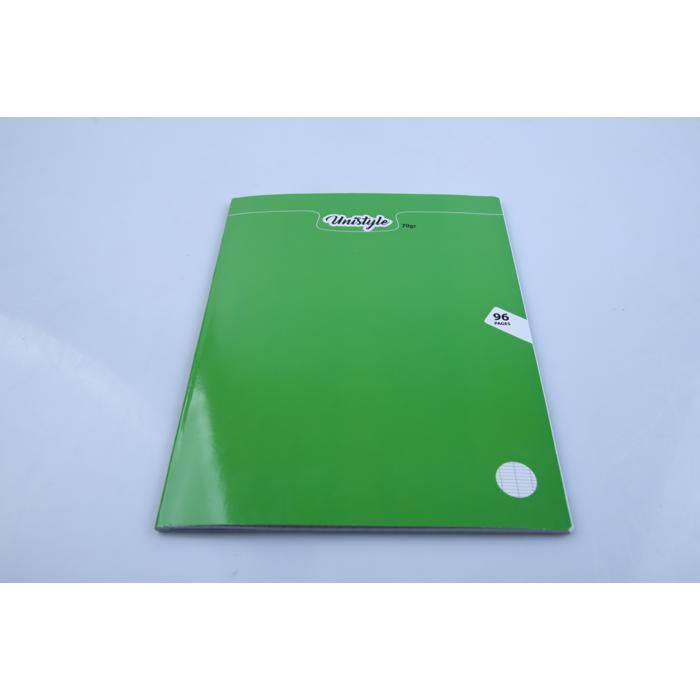 Cahier Piqué A3 Unistyle Uni 96P 70G Carte - Couleur aléatoire
