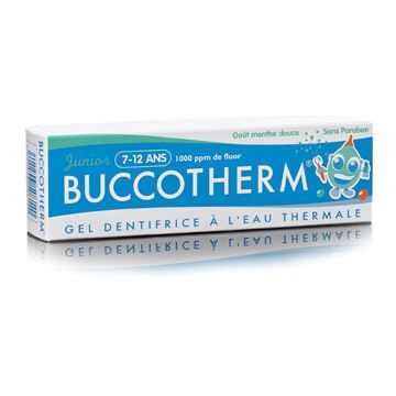 Buccotherm Dentifrice Enfant 7 à 12 ans Goût Menthe Douce 50ml