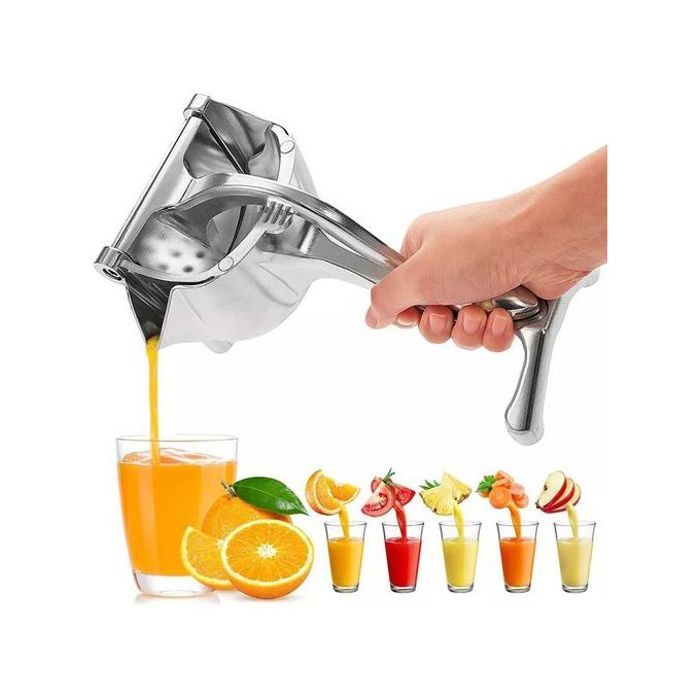 Presse-agrumes de presse-fruits, outil de compression inoxydable, idéal pour extraire le jus de fruits.