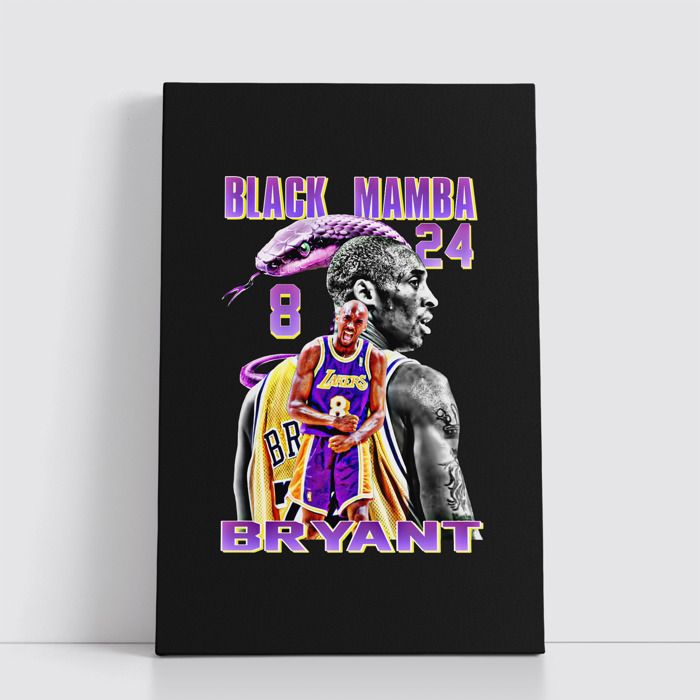 Tableau NBA sur Toile – Affiche Murale 25x40 cm avec Équipes et Joueurs Légendaires du Basket 145
