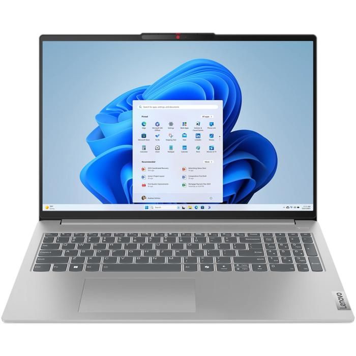 PC Portable - Lenovo - IdeaPad Slim 5 16AHP9 - AMD Ryzen 7 - 32 Go RAM - 1 To SSD - Gris nuage