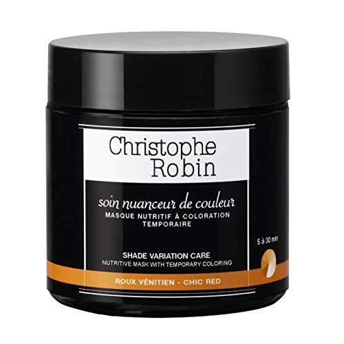 Masque Nutritif - Christophe Robin - Chic Cuivre - 250 ml - Coloration Temporaire - Cheveux Roux