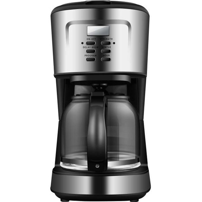 FAGOR FG784 Cafetière filtre programmable - Noir et Inox