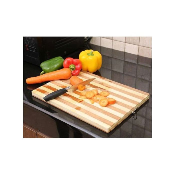 Planche à Découper en Bambou - 18 x 28 cm - Forme Originale - Facile à Nettoyer