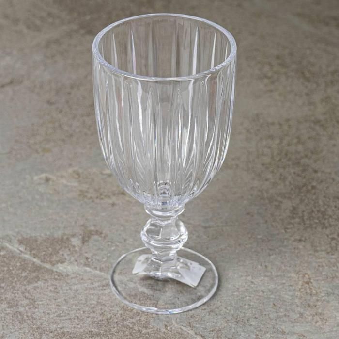 6 verres à pied en Cristal