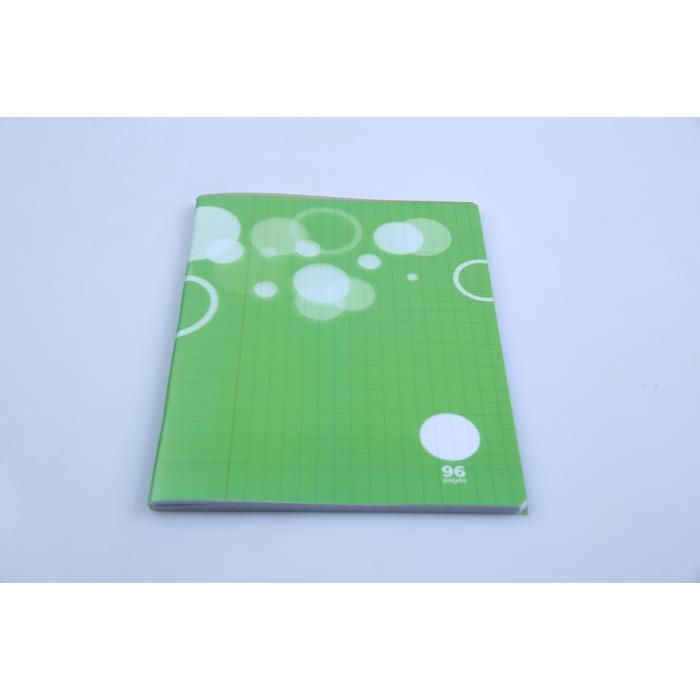 Cahier Piqué A5 96P Seyès 90G Polypro Nouvelle Page - Couleur aléatoire