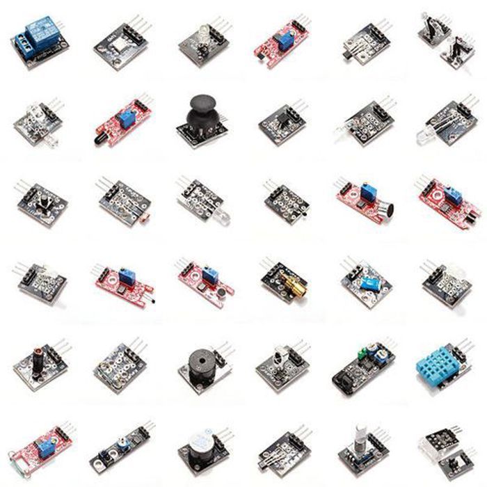 Kits de démarrage de modules de 37 capteurs Pour Arduino apprentissage