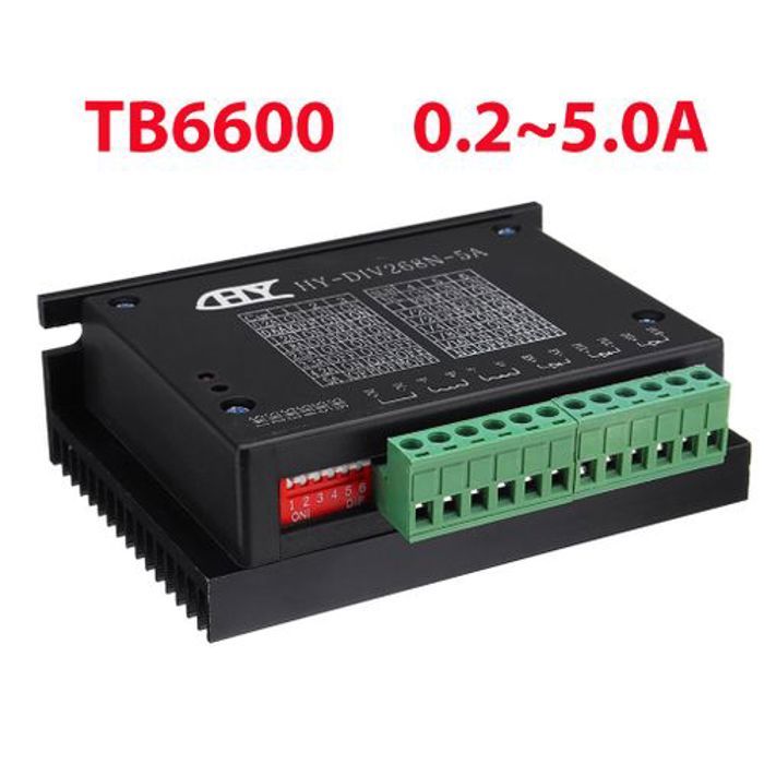 TB6600 Driver moteur pas à pas, 0.2~5.0A DC 12~50V