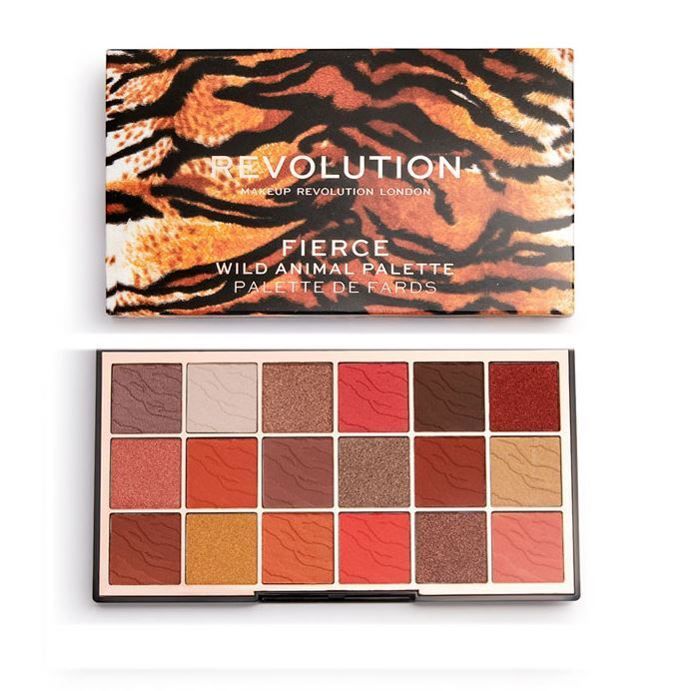 Palette de Fards à Paupières - REVOLUTION - Wild Animal - Multicolore - Fierce - 12 teintes