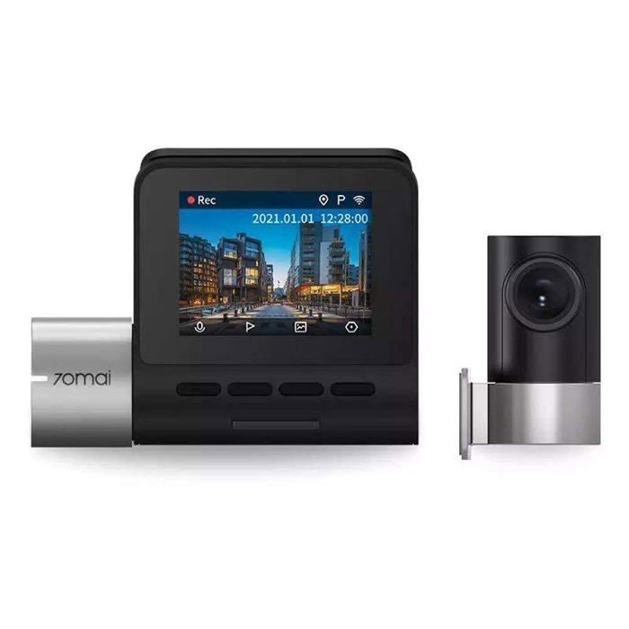 Ensemble Dash Cam Pro Plus+ 70mai (A500S+RC06) | Caméra de tableau de bord | 2,7K, GPS, Wi-Fi