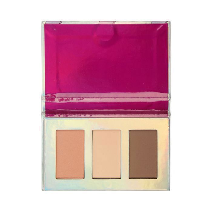 Palette Contouring - BYS - Ice Cream - Blush Pêche - Bronzer Mat - Highlighter Satiné
