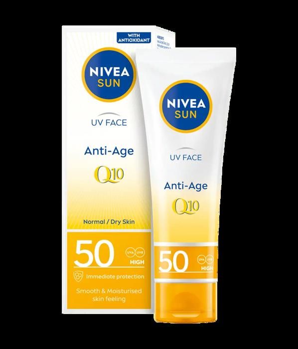 Q10 Crème Solaire Anti-Âge spf50