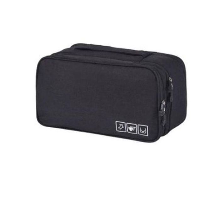 Trousse de Rangement pour Sous-vêtements - Noire