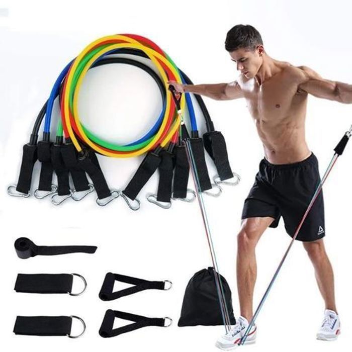 Kit de bandes élastiques multifonctions à résistance de puissance