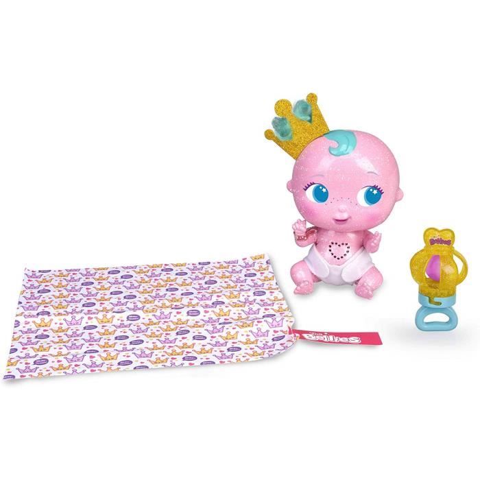 Poupée Blinky-Queen - La Bellies - Paillettes - Brille - 24 mois à 3 ans - Fille