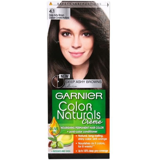 Color Naturals - Crème colorante permanente CHATAIN REFLET 4.1
