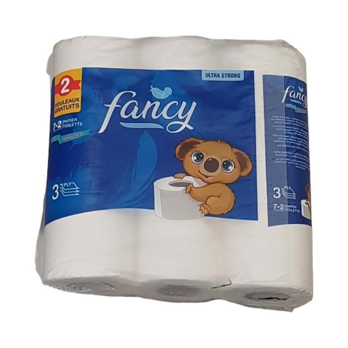 papier hygiénique FANCY 7+2 3PLIS