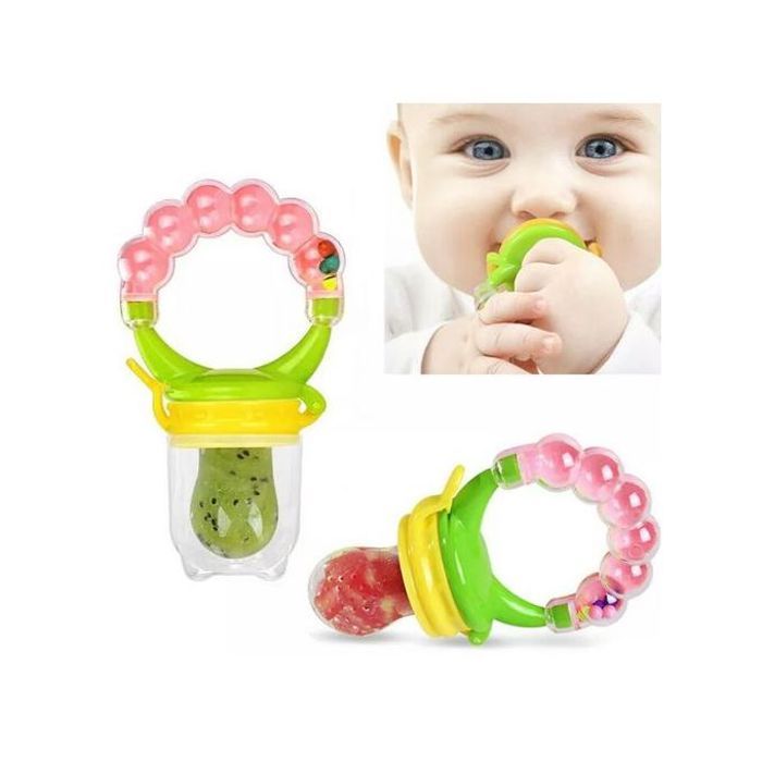 Tétine sucette fruit pour bébé, vert 4 mois +