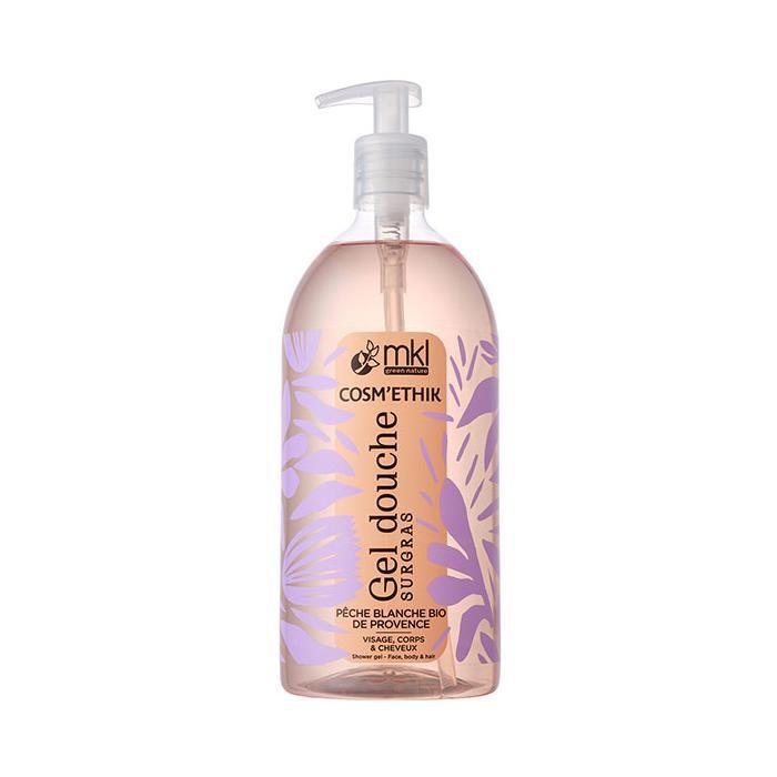MKL Green Nature Gel Douche Pêche Blanche Bio de Provence Cosm&#039;ethik 1L