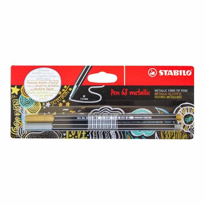 Stylo Stabilo 68 Métallisé