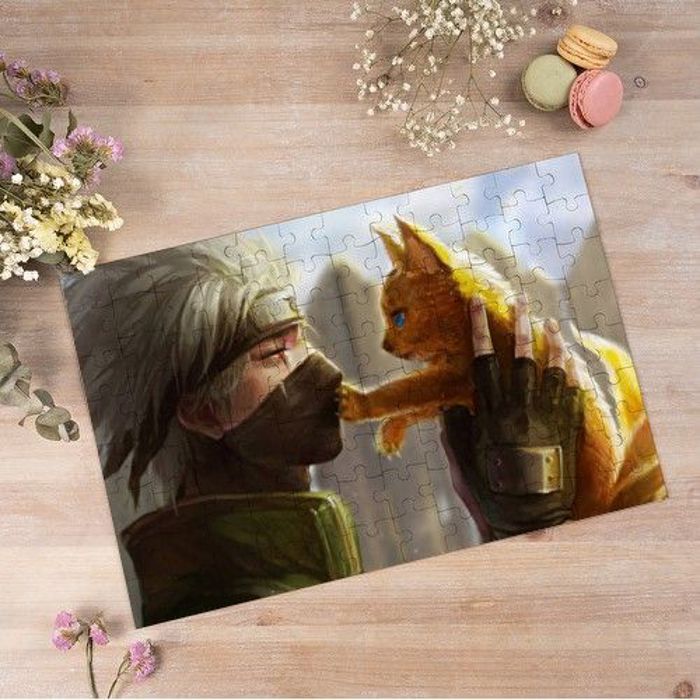 Puzzle 120 pièces  A4 - Naruto
