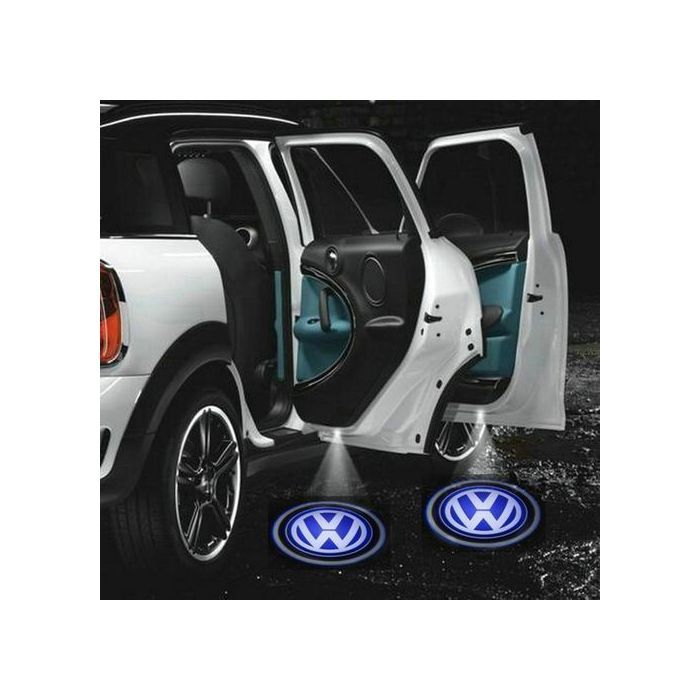 2 PCS Sans Fil De Porte de Voiture Bienvenue LED Laser,ww