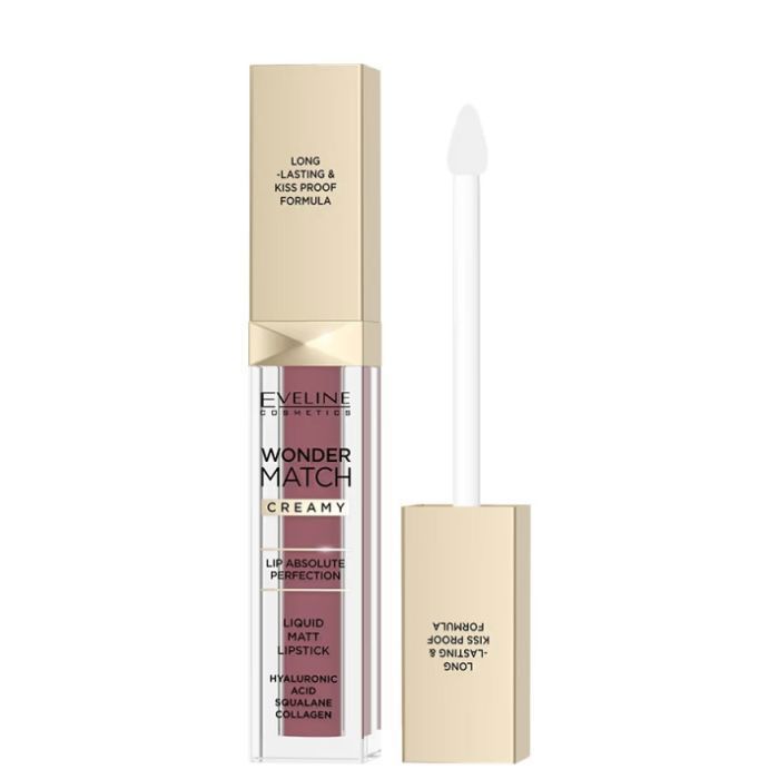 Rouge à lèvres liquide - EVELINE - n°02 Candy - Mat crémeux - Confort - Intensité