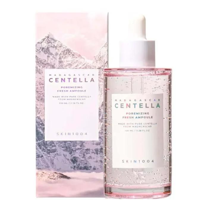 Ampoule Fraîche Poremisante - SKIN1004 - Madagascar Centella - 100ml - Non comédogène - Tous types de peau