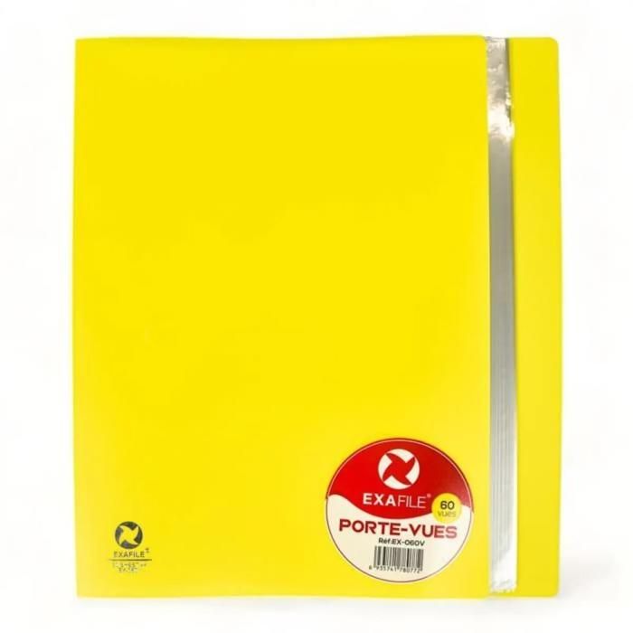 Reliure Polydoc horizontale 60 vues coloris assortis - EXAFILE